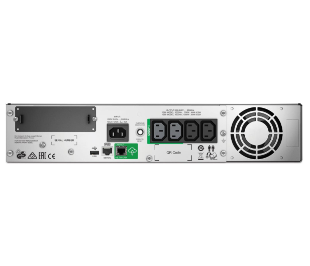 APC SMT1500RMI2UC 1500VA/1kW 2U SmartConnect - 503156 - zdjęcie 3